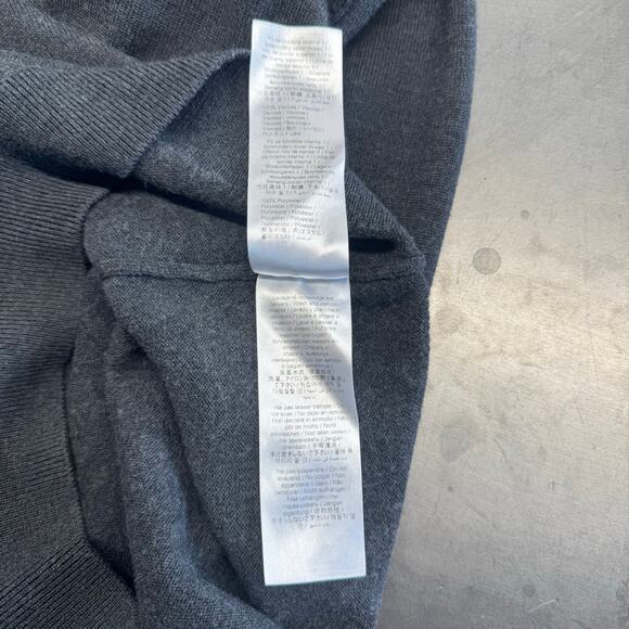 FLOOR Kenzo Multicolor Classic Logo Sweater Gray 100% Wool Fits Medium - Picture 6 of 6